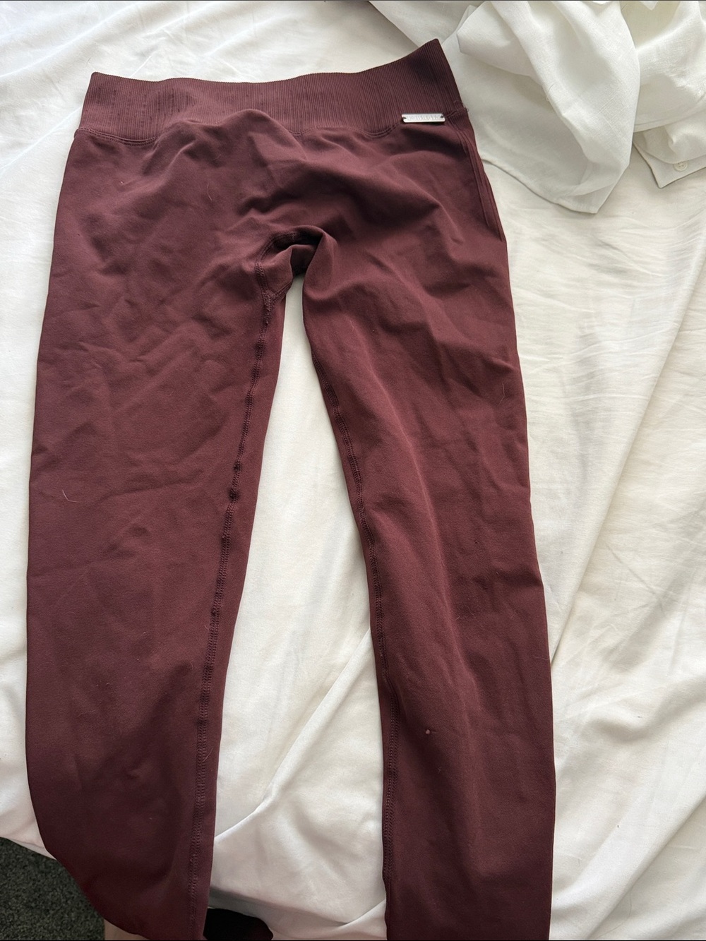 YoungLA Womens Burgundy Leggings